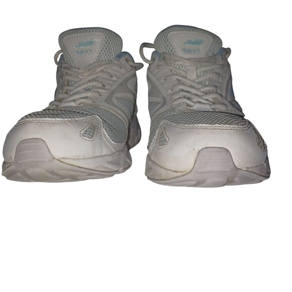 Avia Womens Sneakers Size 9.5 White Light Blue Running Walking Shoes - Picture 12 of 13